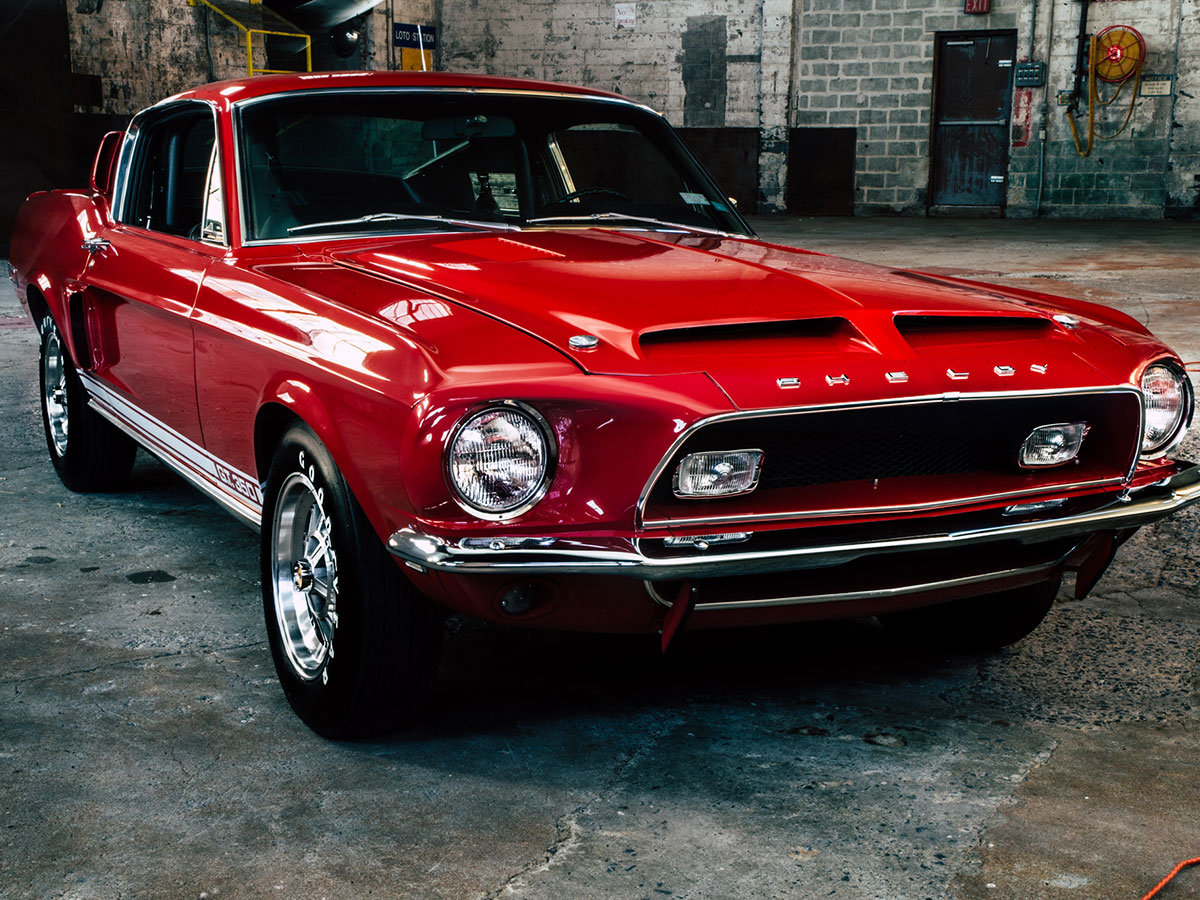 Red Shelby-Mustang