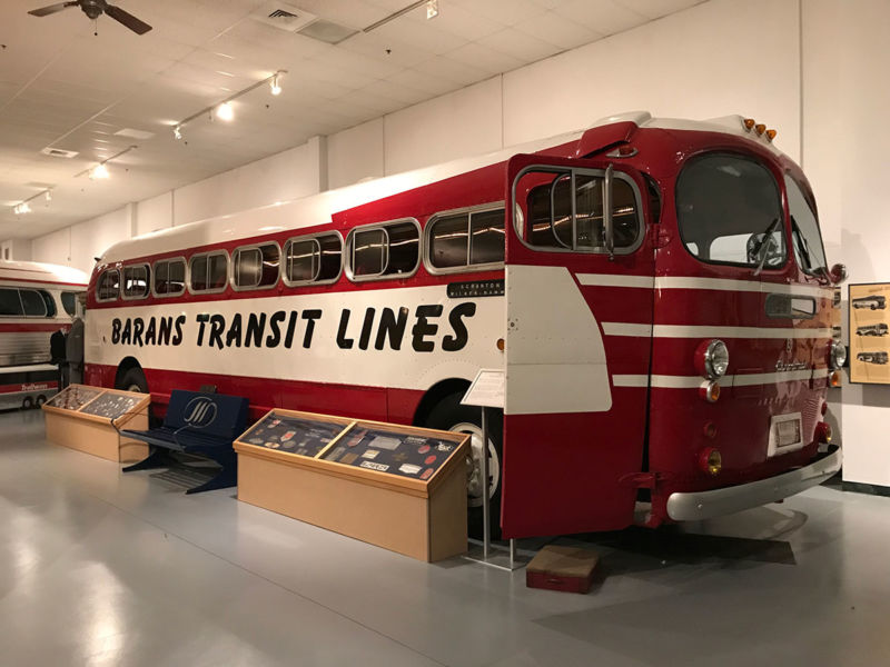 Barans Transit Lines antique bus