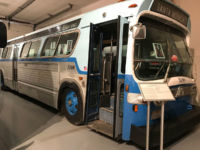 Antique bus exhibit