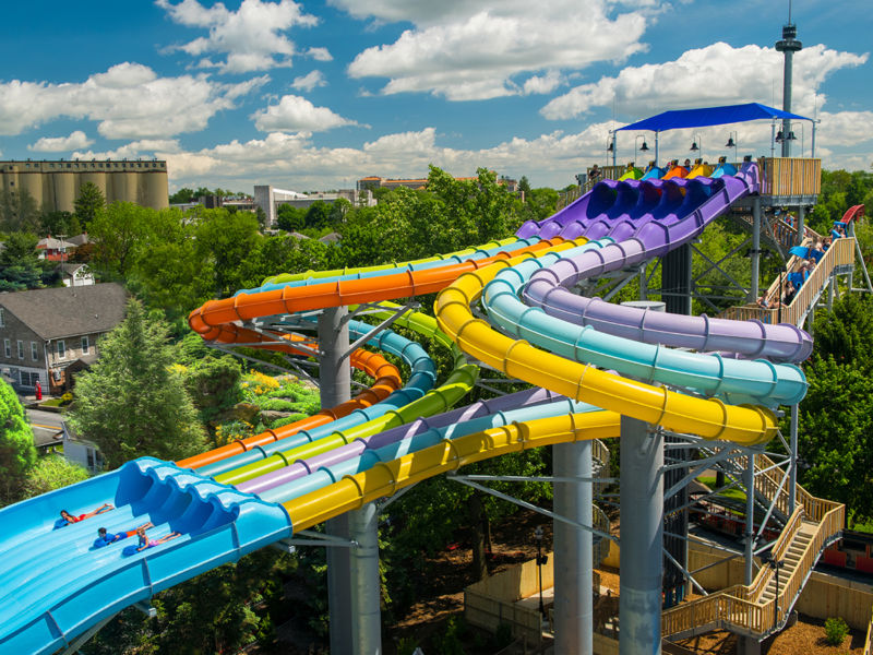 Hersheypark whitecap racer waterslide