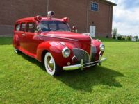 vintage ambulance first responders car