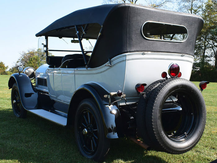 Antique Pierce Arrow car