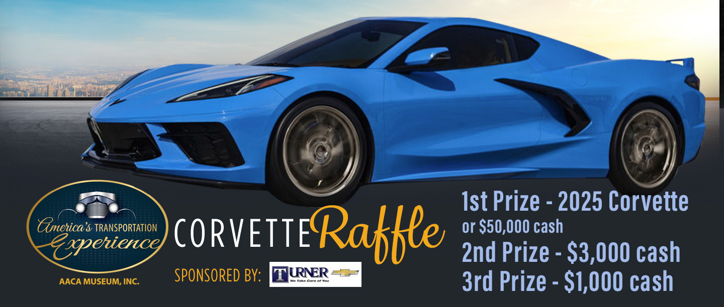 Annual Corvette Raffle Win A New Car Hershey AACA Museum