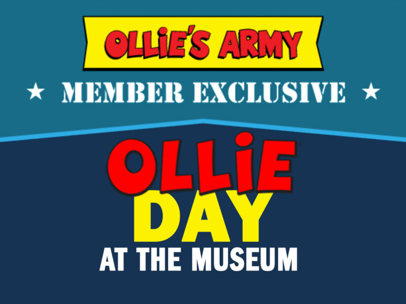 Ollie Day at the museum